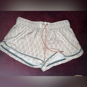 Prana Shorts Women’s Small S Mariya Aqua Wave Puebla